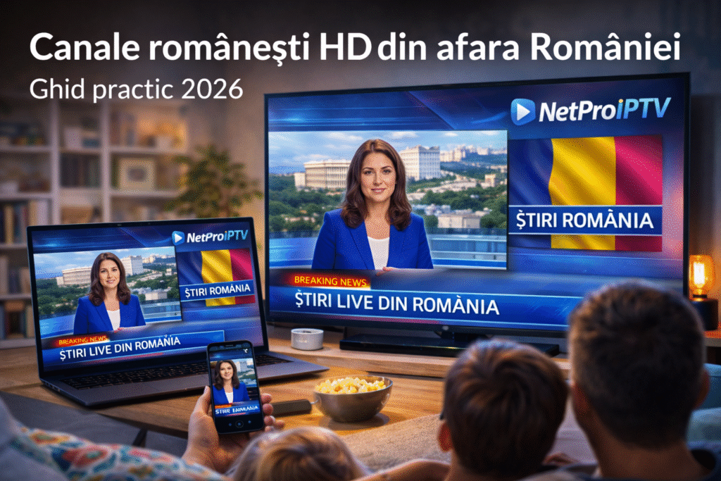 Cum urmărești canale românești HD din străinătate