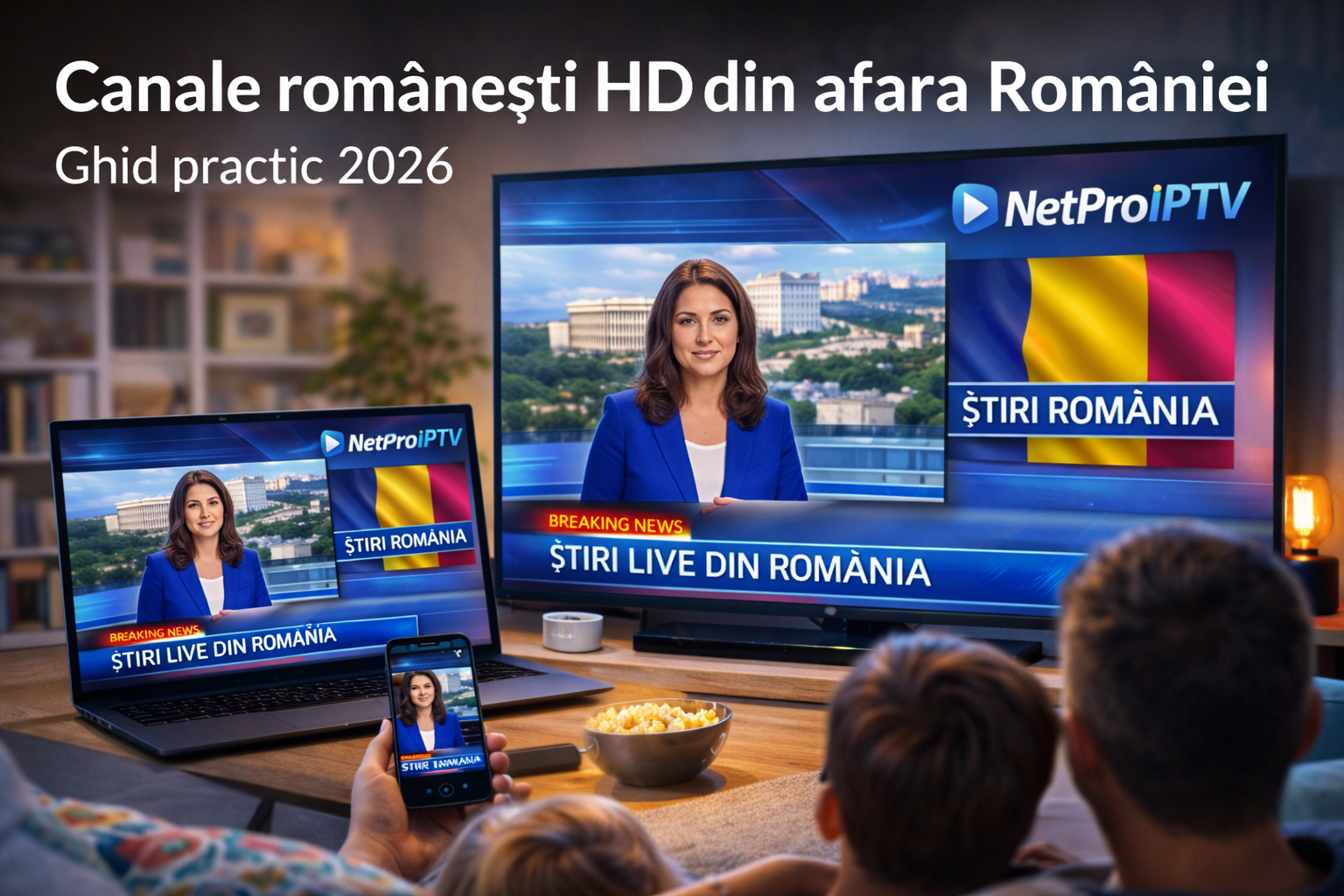 Cum urmărești canale românești HD din străinătate