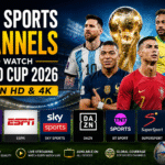 Best Sports Channels to Watch World Cup 2026 Live in HD & 4K