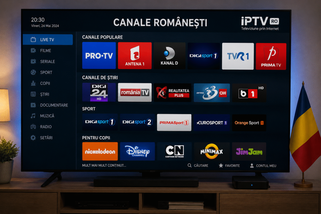 Canale românești disponibile în Germania prin IPTV
