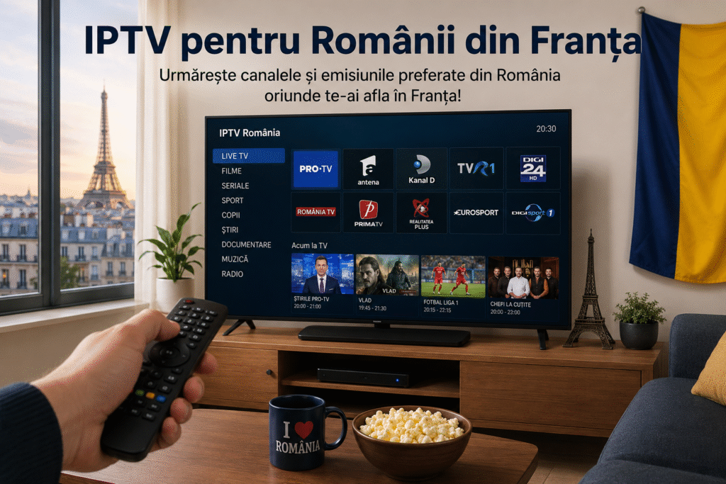 IPTV pentru Românii din Franța