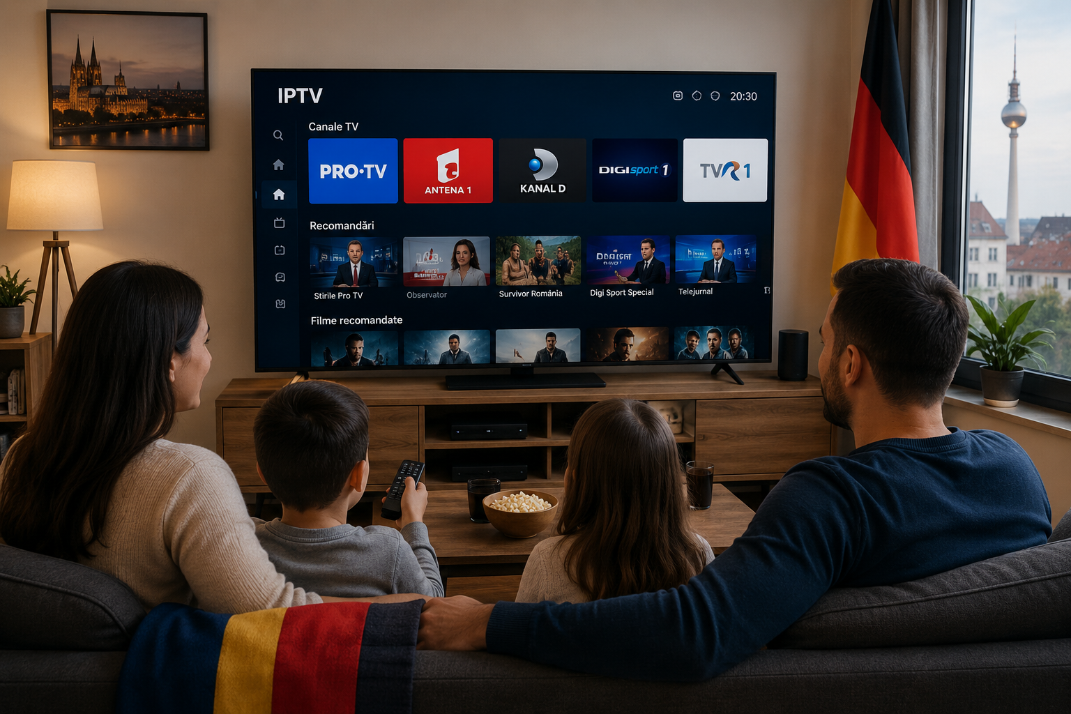 IPTV pentru Românii din Germania