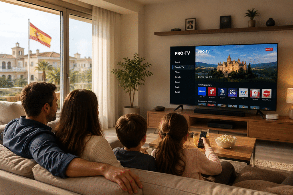 IPTV pentru Românii din Spania