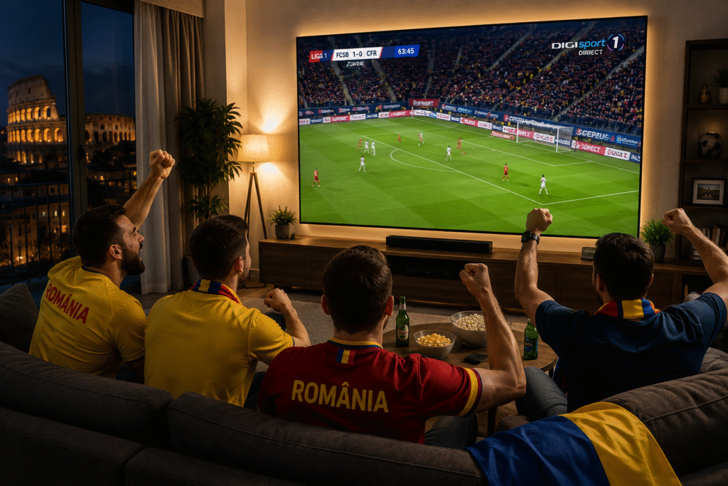 IPTV pentru fotbal și sport în Italia